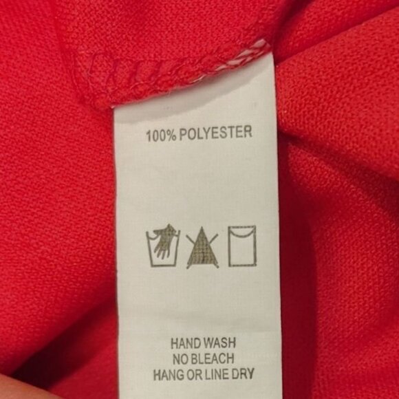 La Dreamz Women's Orange Button Up Baseball Jersey T-Shirt S - Picture 4 of 4